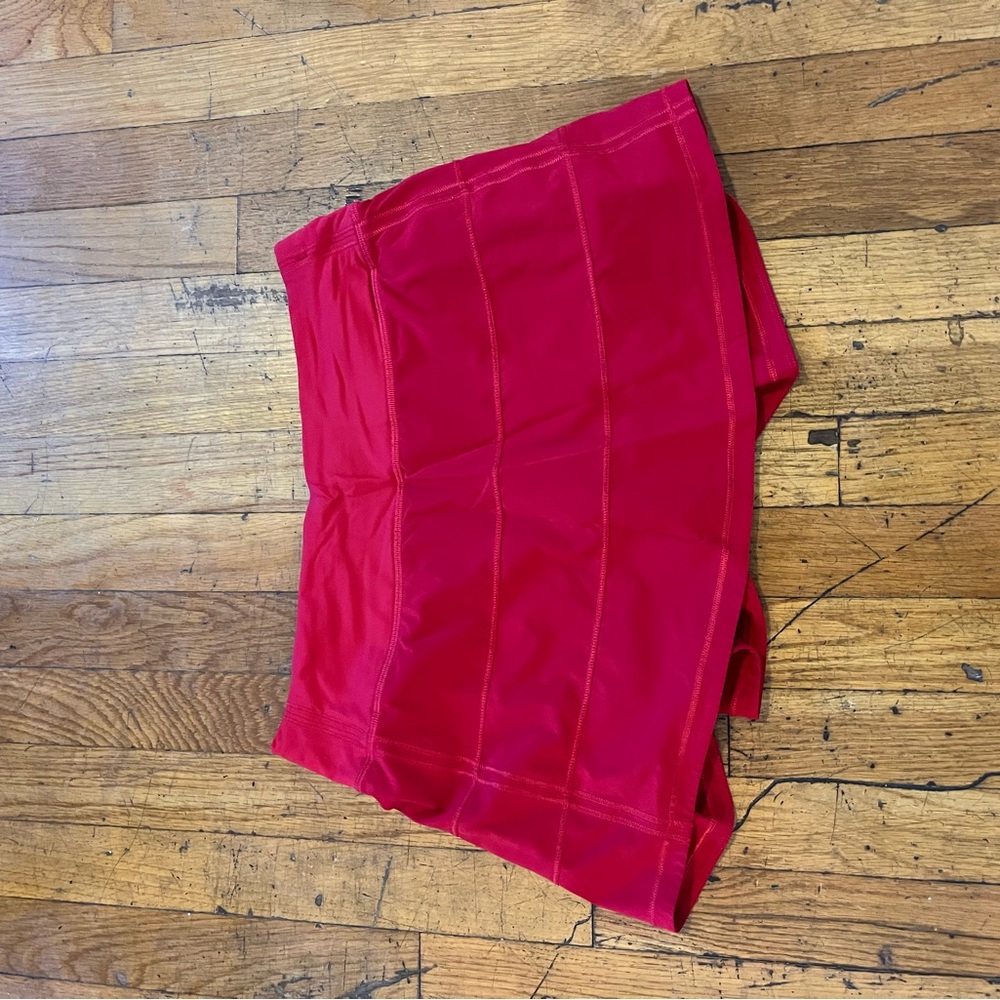 lululemon athletica Red Skirt!